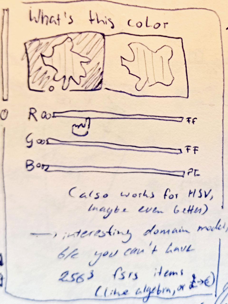 Concept for a simple learning game to practice color codes